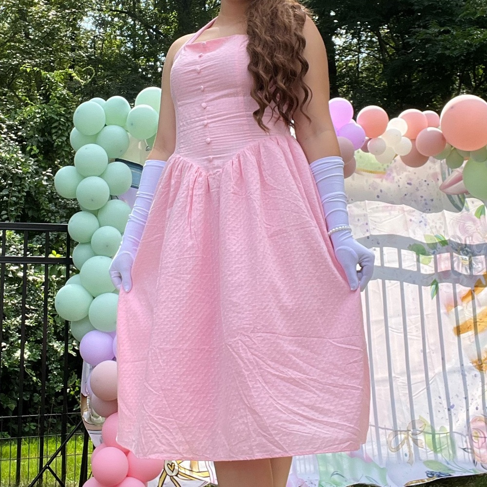 Elegant Pink Dress
